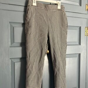 Sézane clara pants in houndstooth, size 34